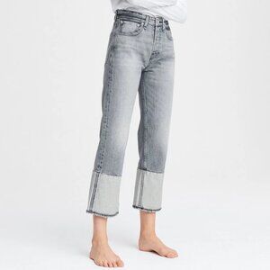 Rag & Bone Denim Maya High-Rise Ankle Straight Jeans